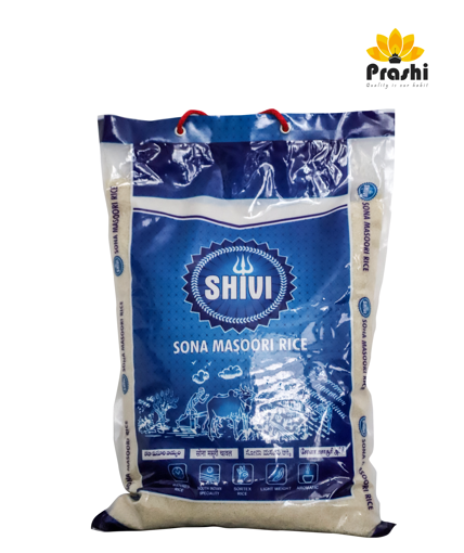 Picture of Sona Masoori Fine Grain Premium Rice (10 Kg)