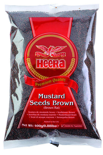 Picture of Heera Mustard seeds Brown/Black (400 Grams)