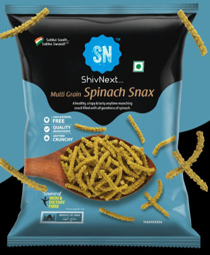 Picture of ShivNext Multigrain Spinach Snacks (150 Grams)